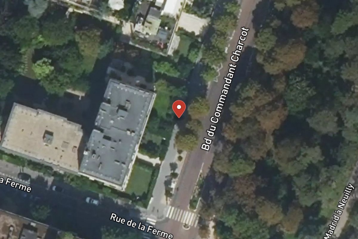 Vue satellite — 45 Boulevard du Commandant Charcot