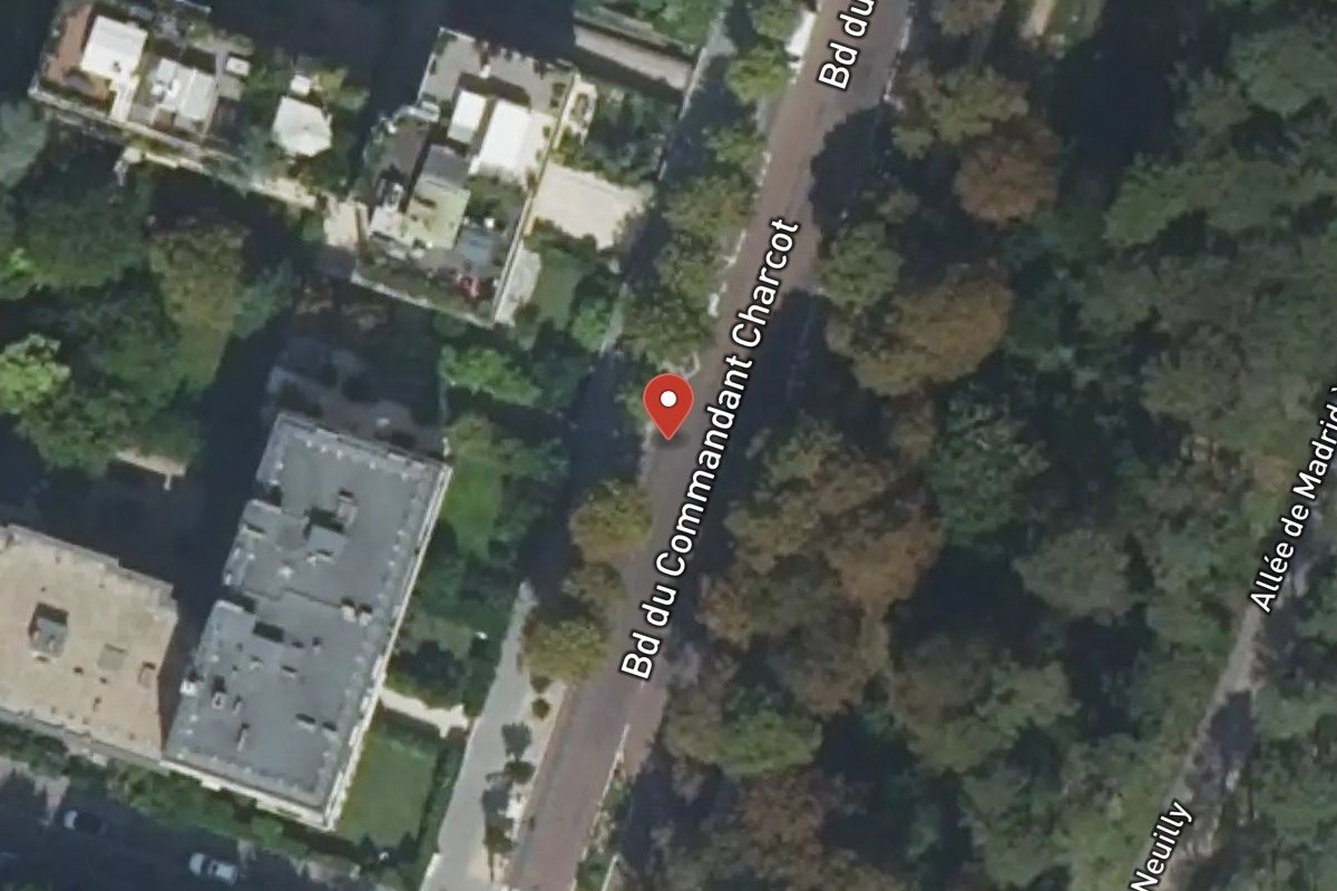 Vue satellite — 47BIS Boulevard du Commandant Charcot