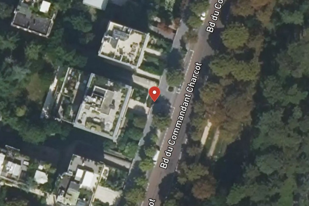 Vue satellite — 47 Boulevard du Commandant Charcot