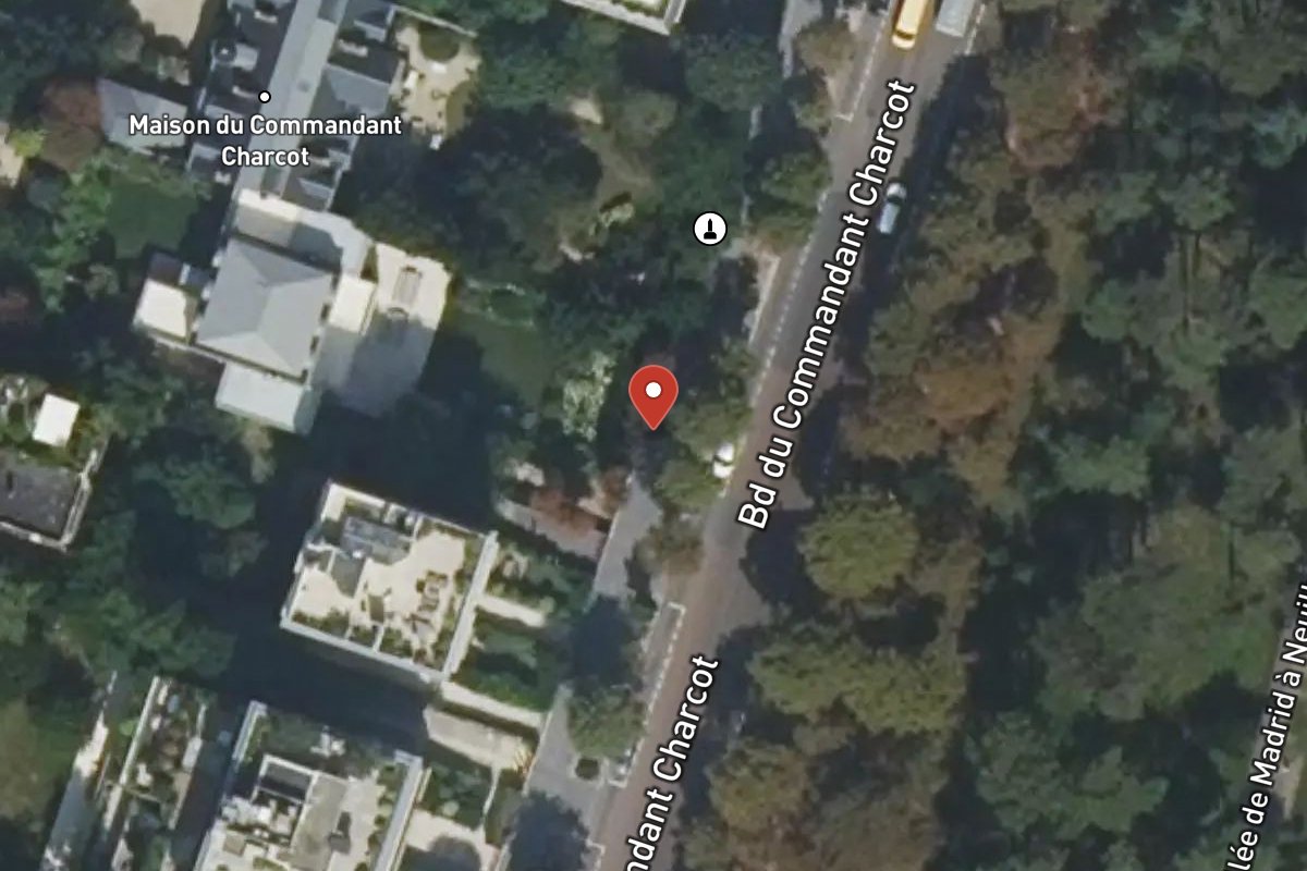 Vue satellite — 51 Boulevard du Commandant Charcot