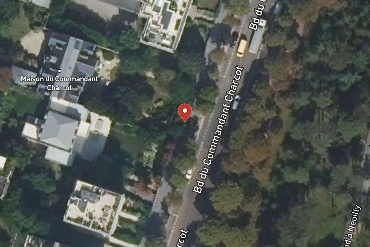Vue satellite — 53 Boulevard du Commandant Charcot