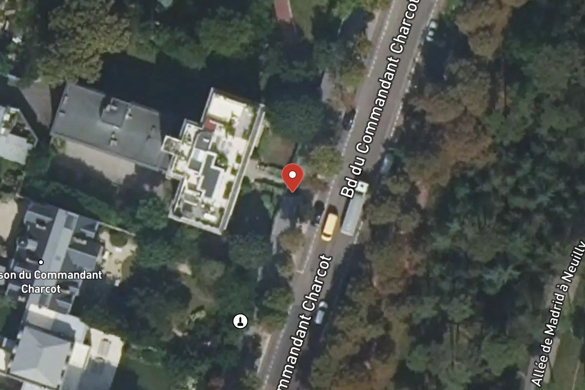 Vue satellite — 55 Boulevard du Commandant Charcot