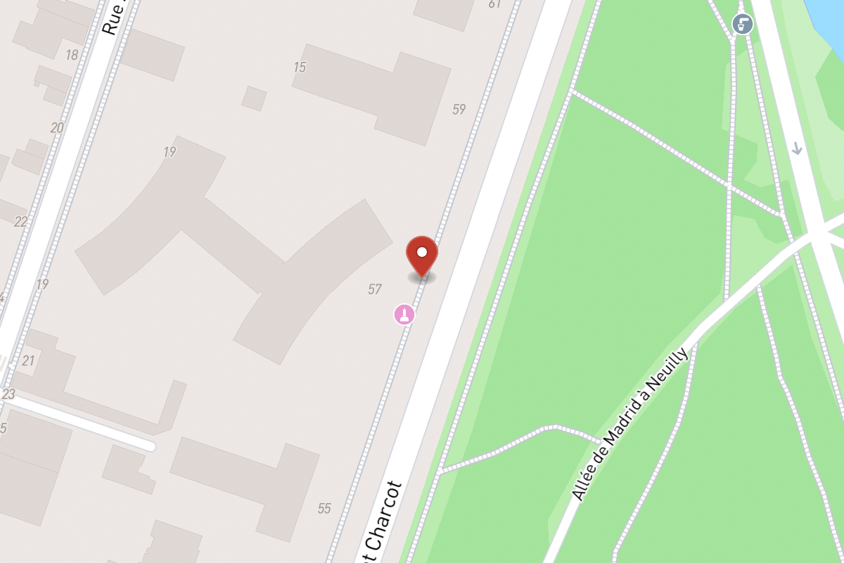 Plan de situation — 57 Boulevard du Commandant Charcot