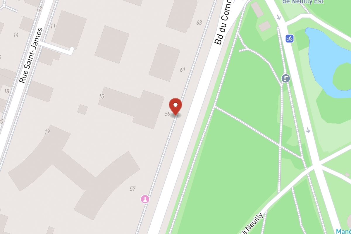 Plan de situation — 59 Boulevard du Commandant Charcot