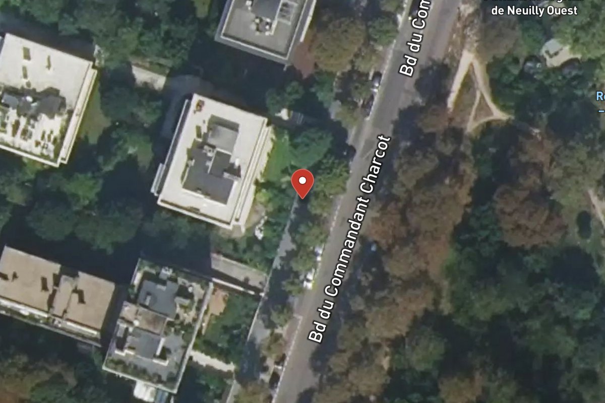 Vue satellite — 61 Boulevard du Commandant Charcot
