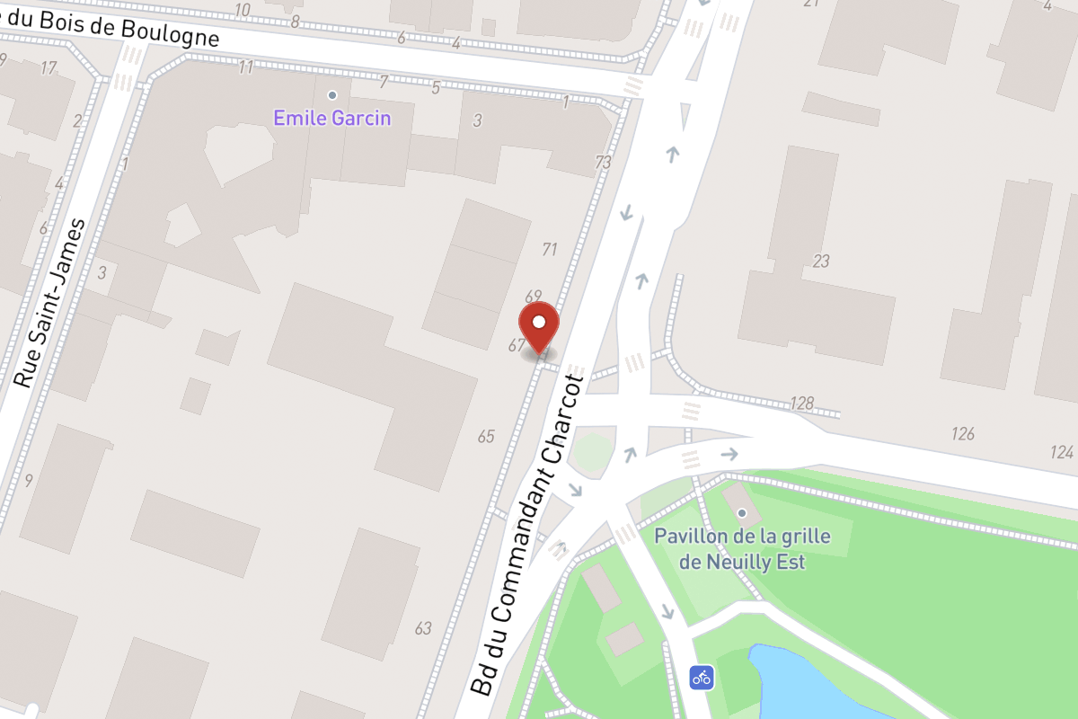 Plan de situation — 67 Boulevard du Commandant Charcot