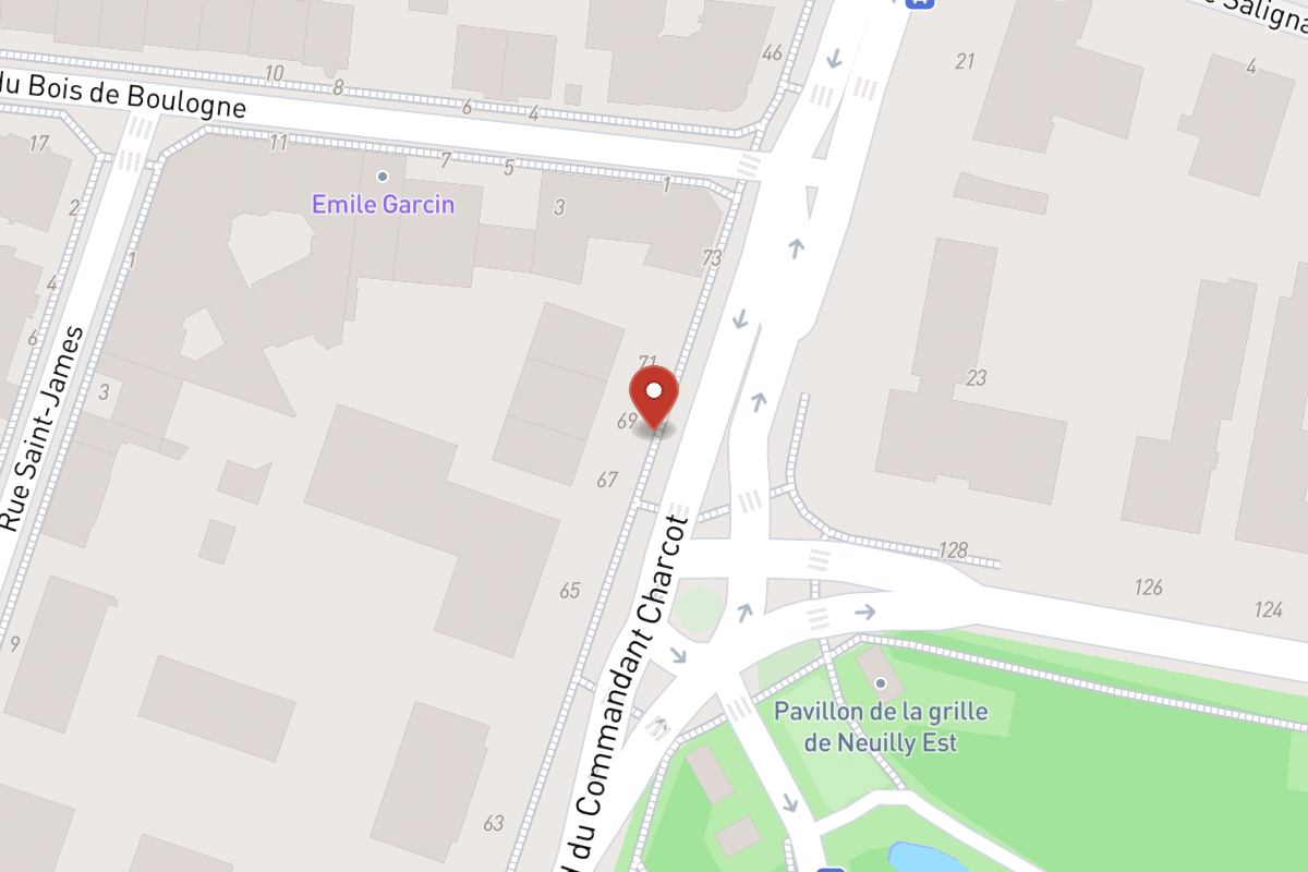 Plan de situation — 69 Boulevard du Commandant Charcot