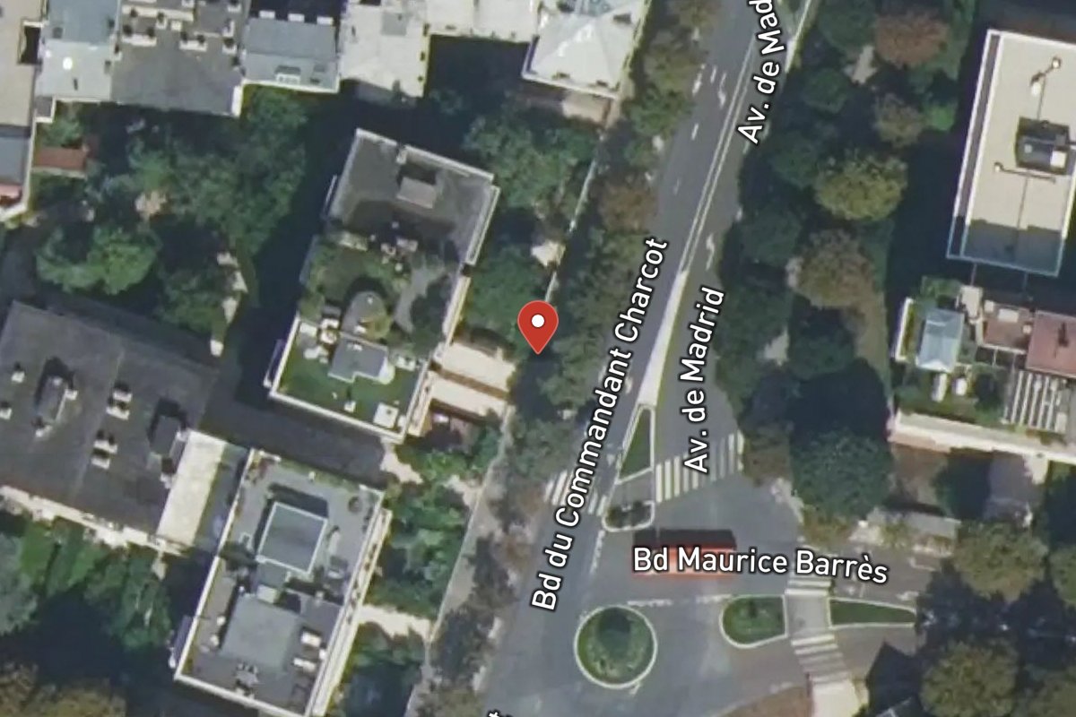 Vue satellite — 69 Boulevard du Commandant Charcot