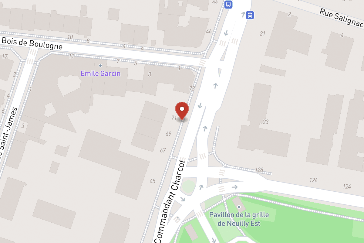 Plan de situation — 71 Boulevard du Commandant Charcot