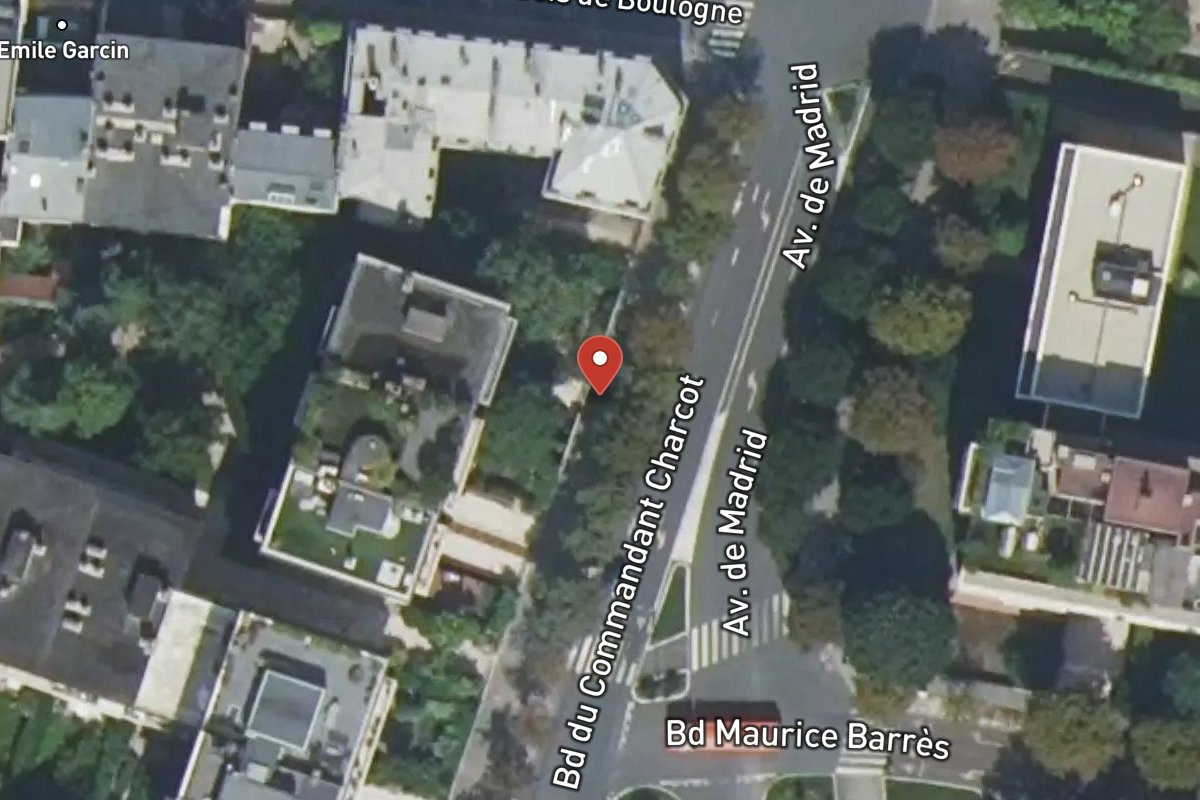 Vue satellite — 71 Boulevard du Commandant Charcot