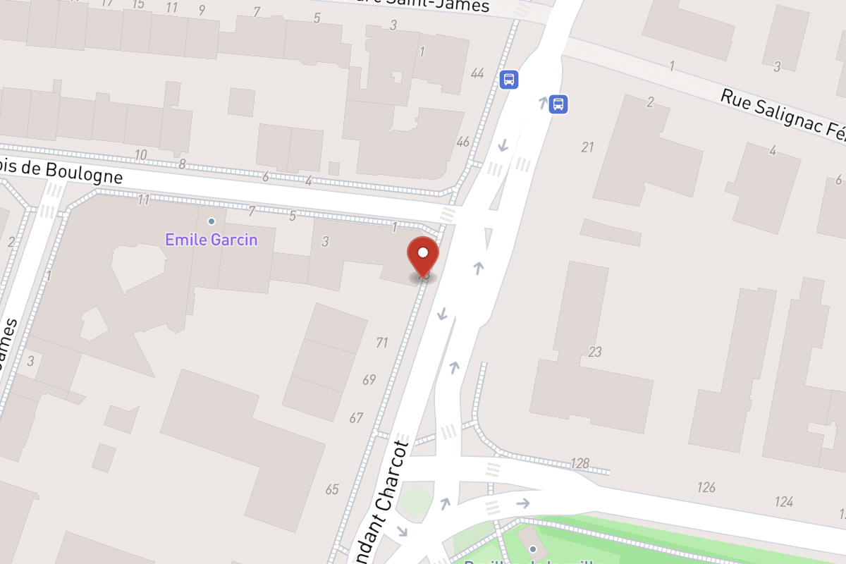 Plan de situation — 73 Boulevard du Commandant Charcot