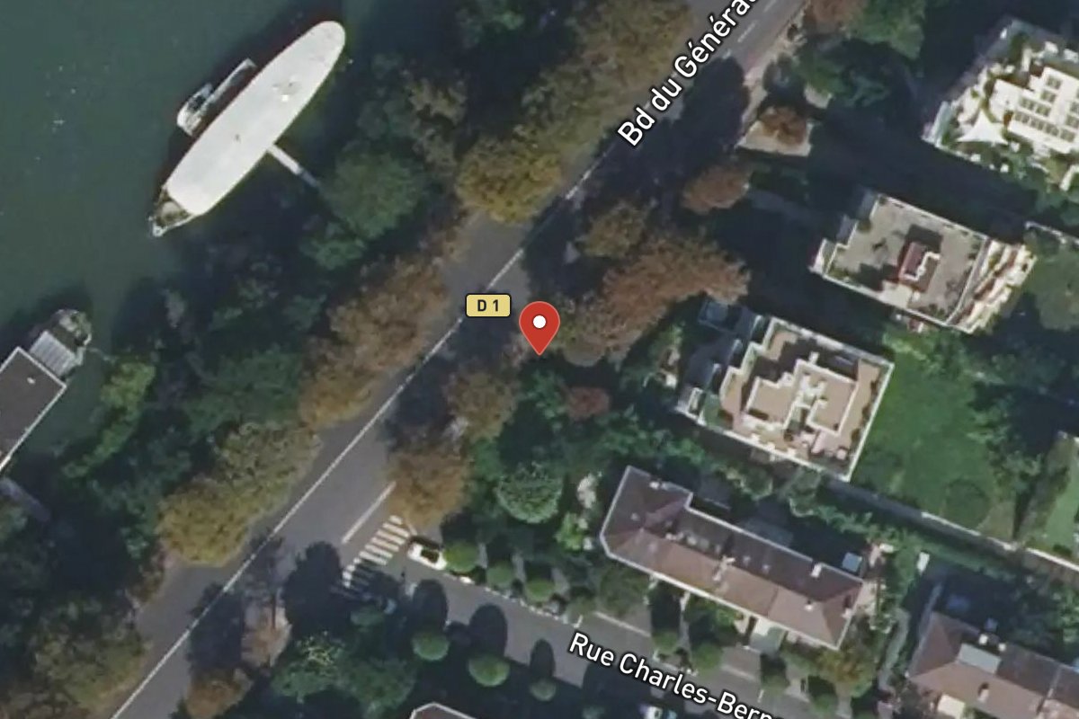 Vue satellite — 101 Boulevard du Général Koenig