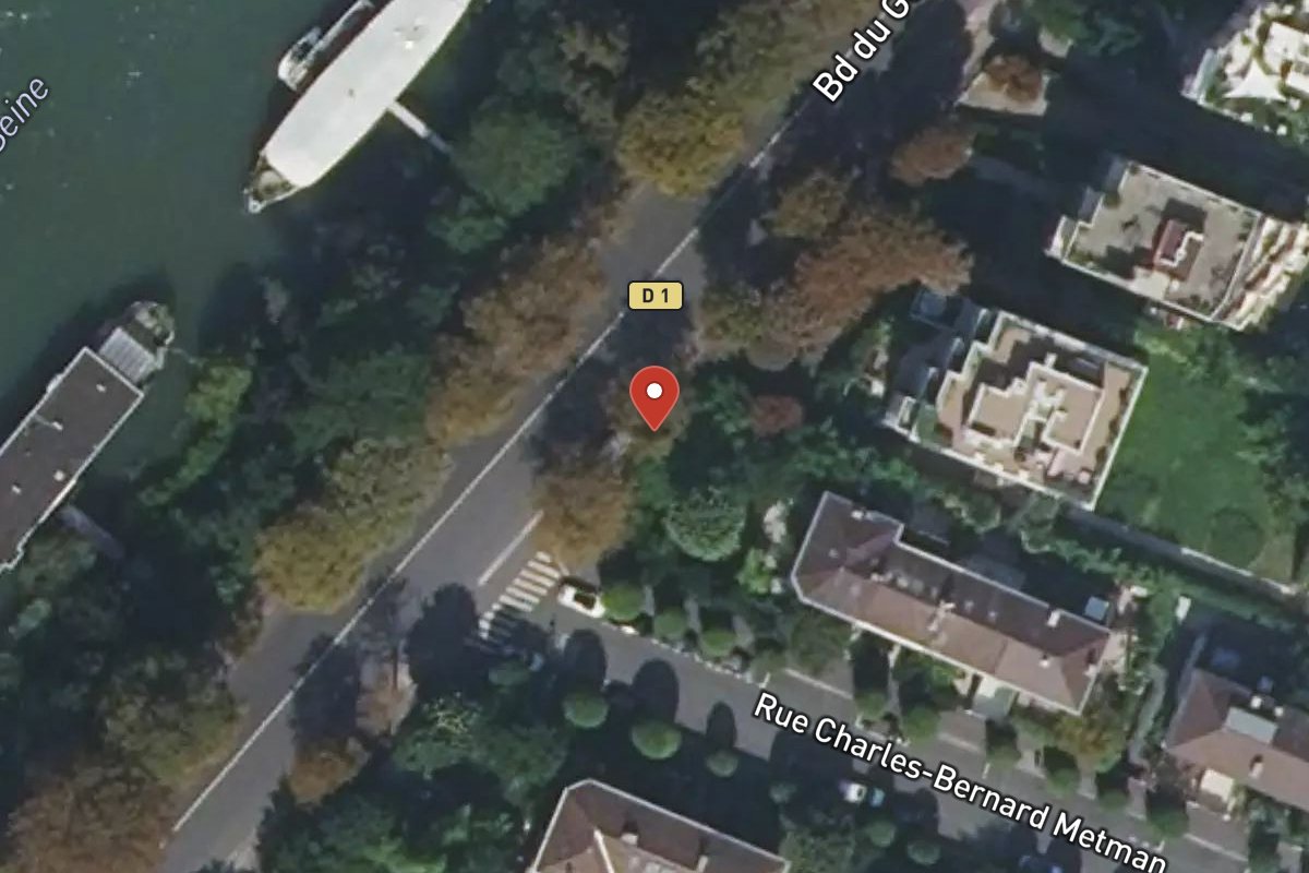 Vue satellite — 103 Boulevard du Général Koenig