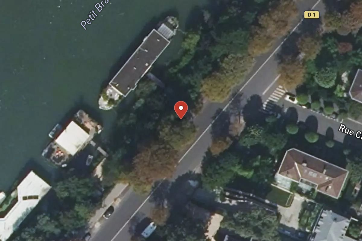 Vue satellite — 106 Boulevard du Général Koenig