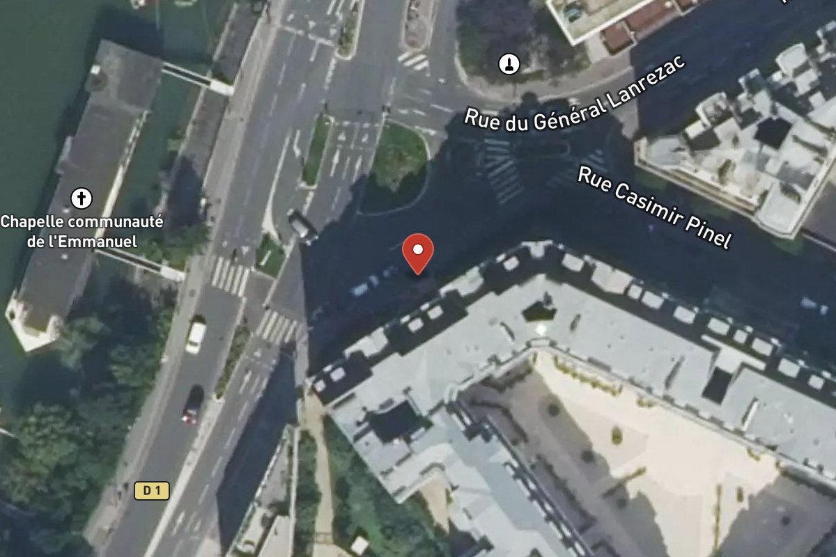 Vue satellite — 11 Boulevard du Général Koenig