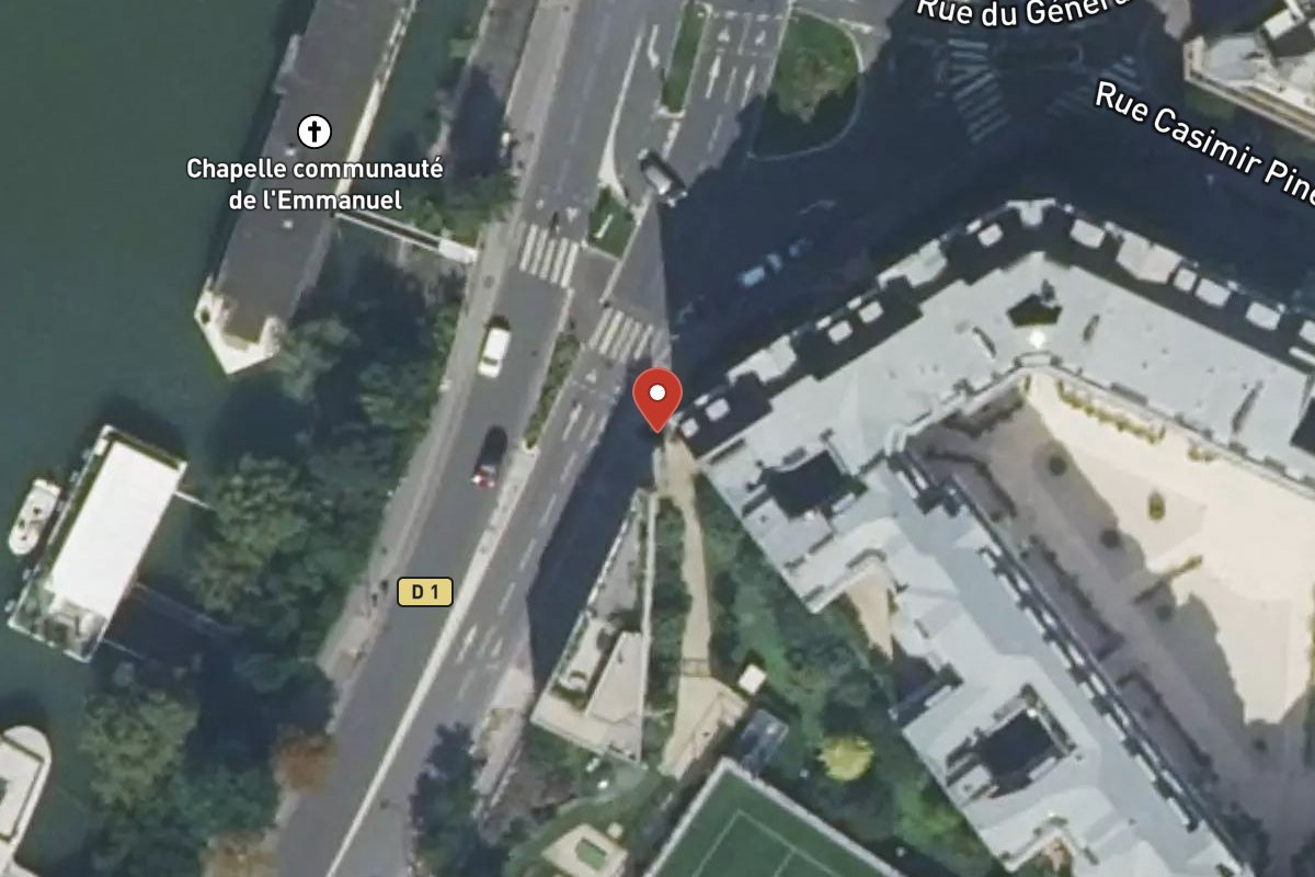Vue satellite — 13 Boulevard du Général Koenig