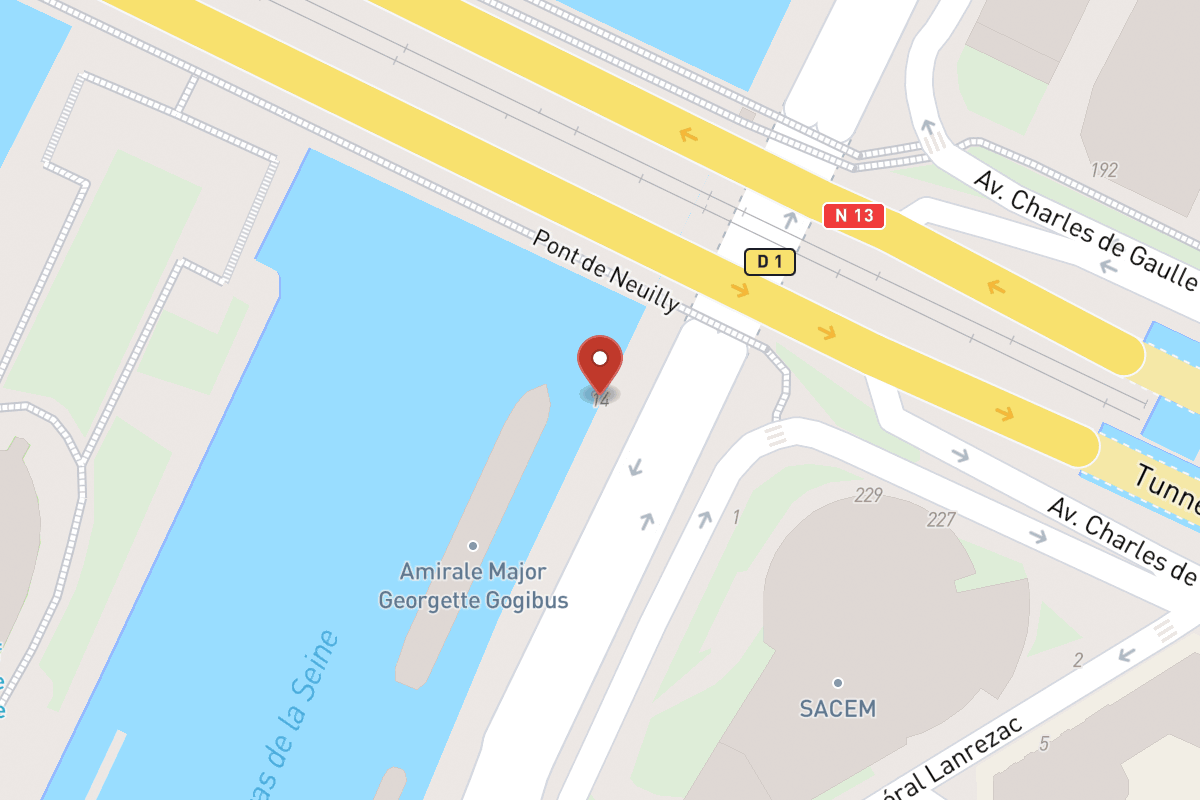 Plan de situation — 14 Boulevard du Général Koenig