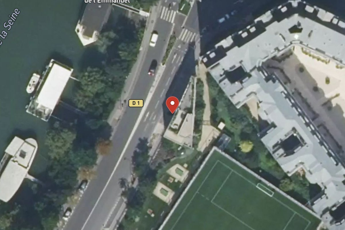 Vue satellite — 15 Boulevard du Général Koenig