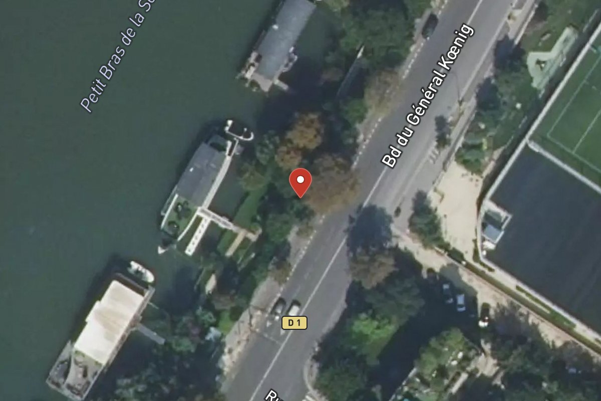 Vue satellite — 28 Boulevard du Général Koenig