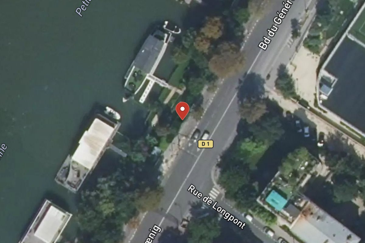 Vue satellite — 30 Boulevard du Général Koenig
