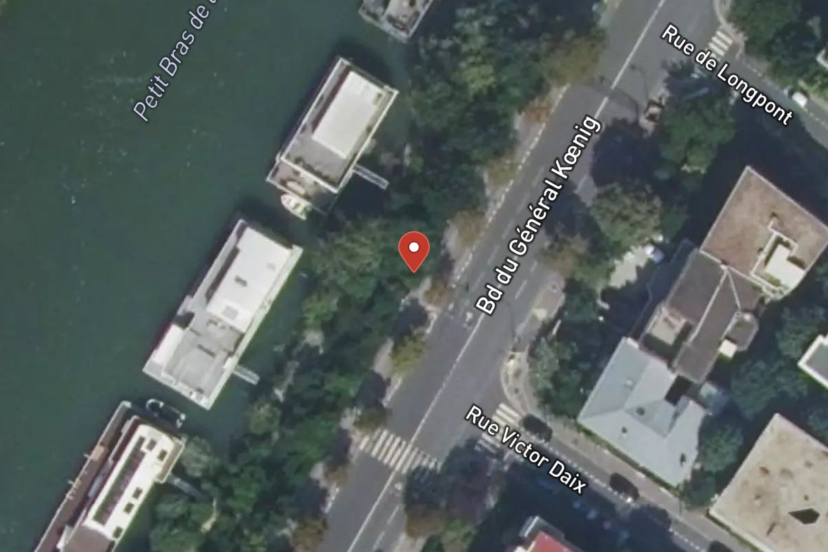 Vue satellite — 42 Boulevard du Général Koenig
