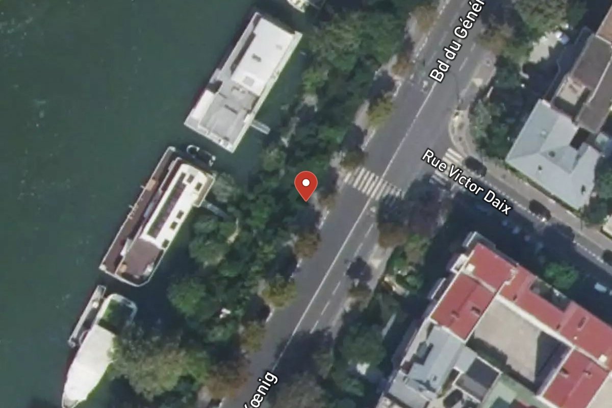 Vue satellite — 44 Boulevard du Général Koenig