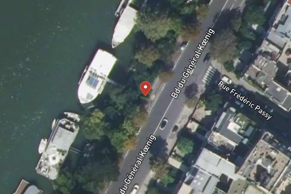 Vue satellite — 56 Boulevard du Général Koenig