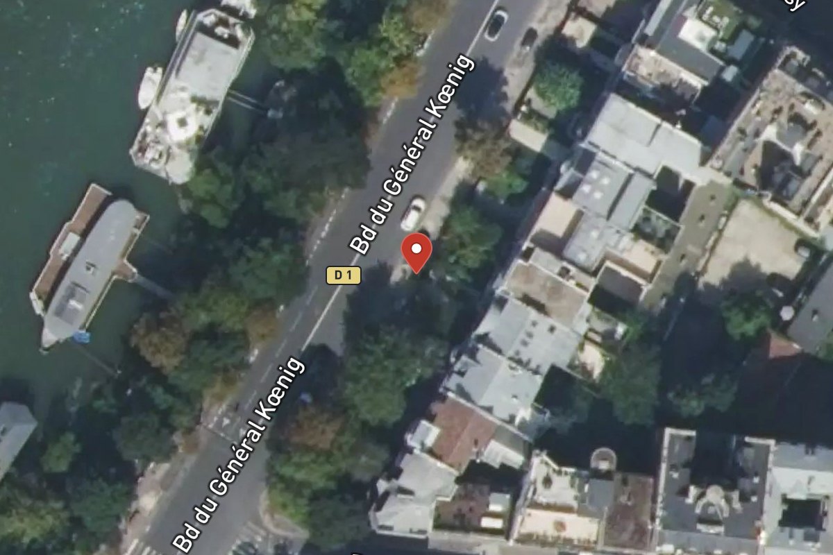Vue satellite — 67 Boulevard du Général Koenig
