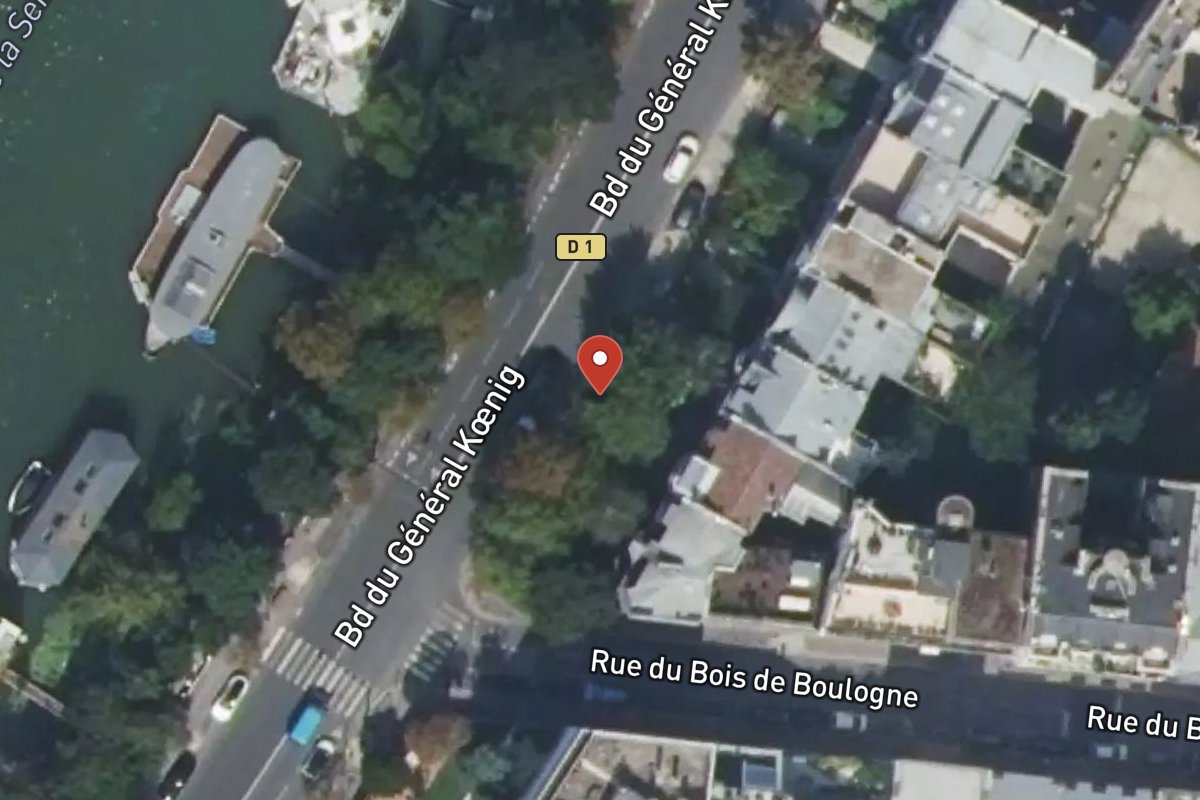 Vue satellite — 71 Boulevard du Général Koenig