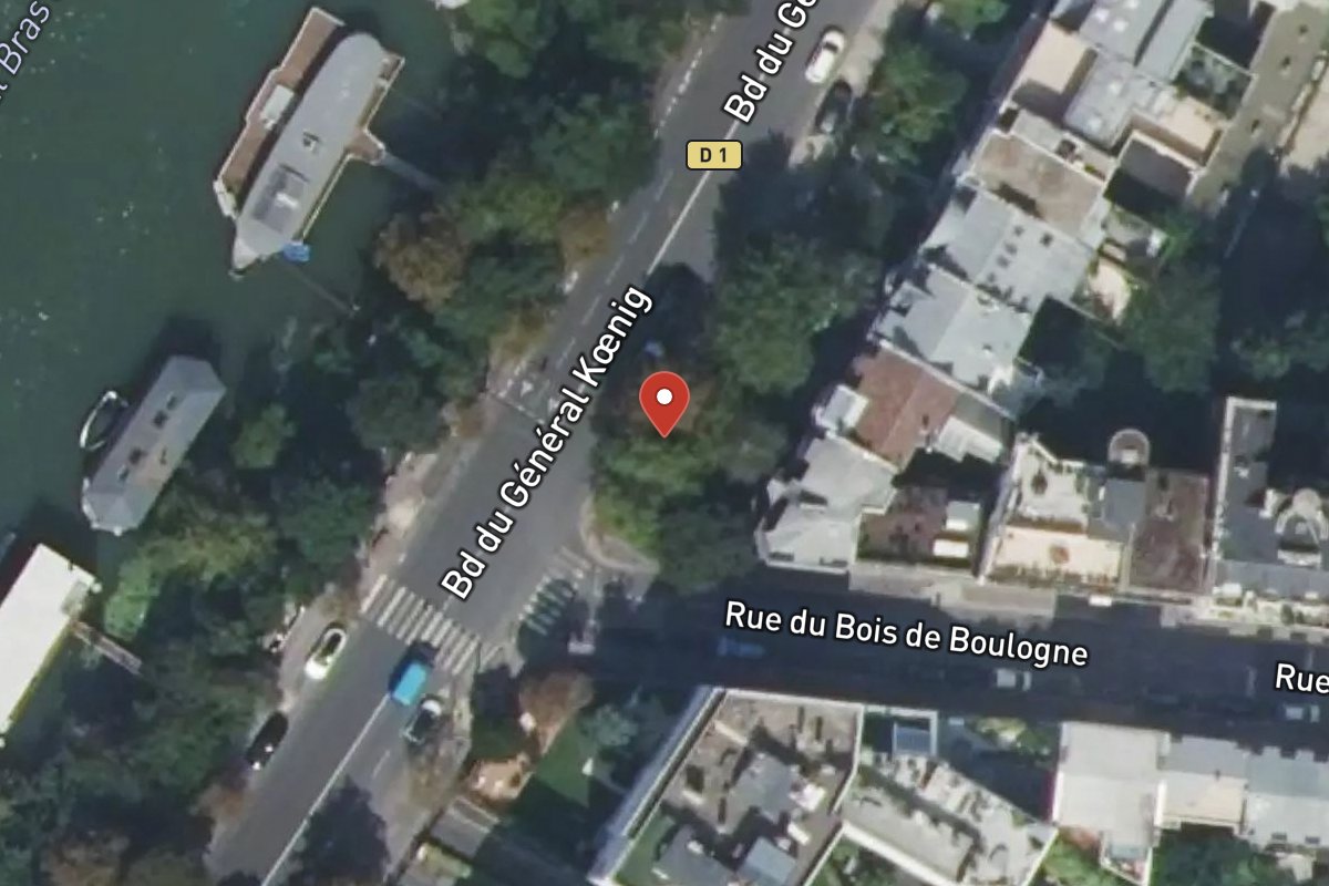 Vue satellite — 73 Boulevard du Général Koenig