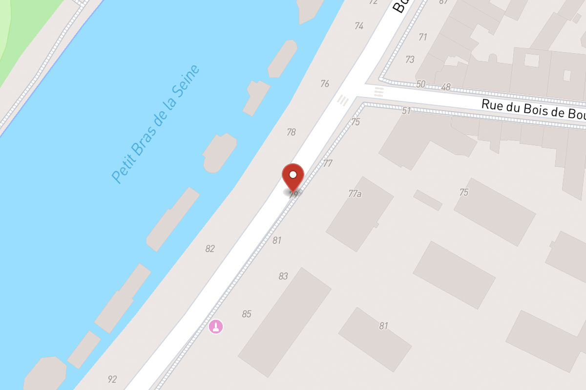 Plan de situation — 79 Boulevard du Général Koenig