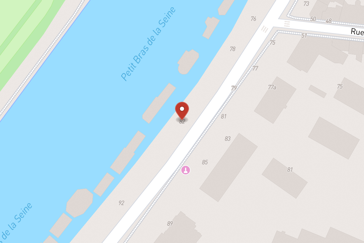 Plan de situation — 82 Boulevard du Général Koenig