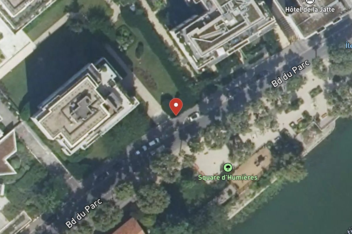 Vue satellite — 14 Boulevard du Parc