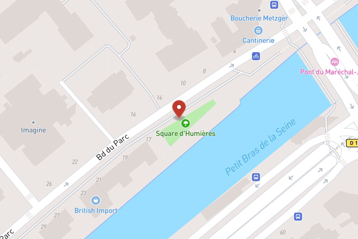 Plan de situation — 15 Boulevard du Parc