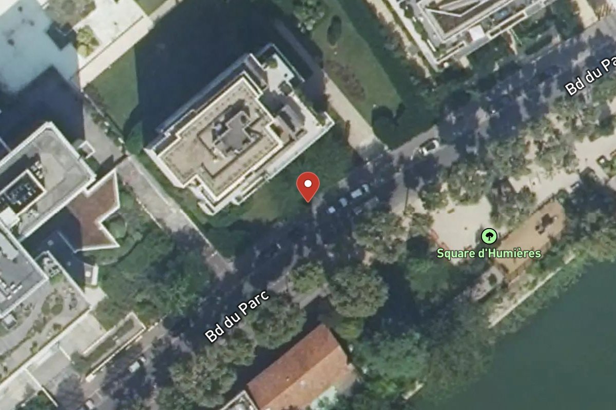 Vue satellite — 16 Boulevard du Parc