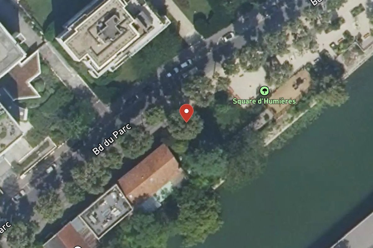 Vue satellite — 17 Boulevard du Parc
