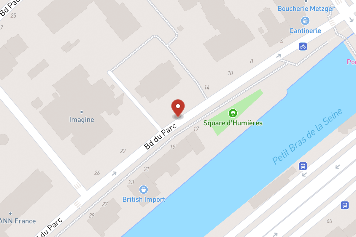 Plan de situation — 18 Boulevard du Parc