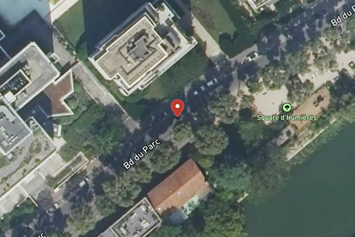 Vue satellite — 18 Boulevard du Parc