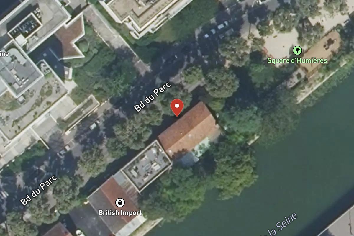 Vue satellite — 19 Boulevard du Parc