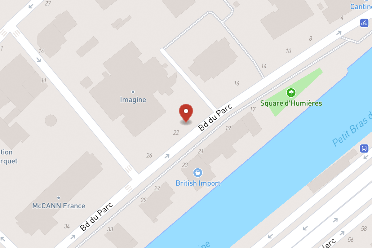 Plan de situation — 20 Boulevard du Parc
