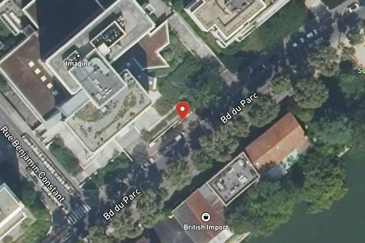 Vue satellite — 20 Boulevard du Parc
