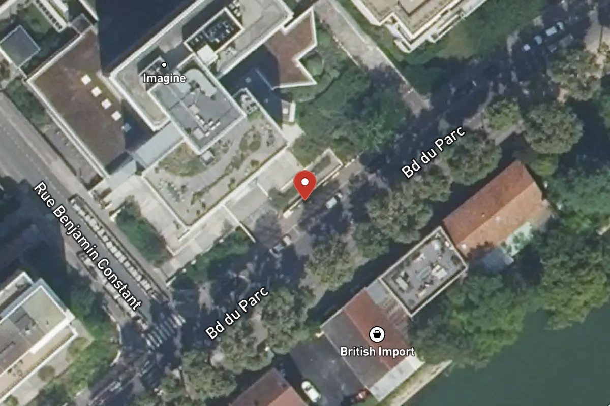 Vue satellite — 22 Boulevard du Parc