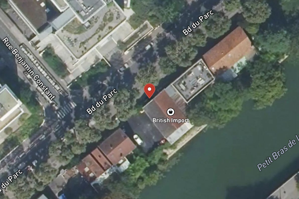 Vue satellite — 23 Boulevard du Parc
