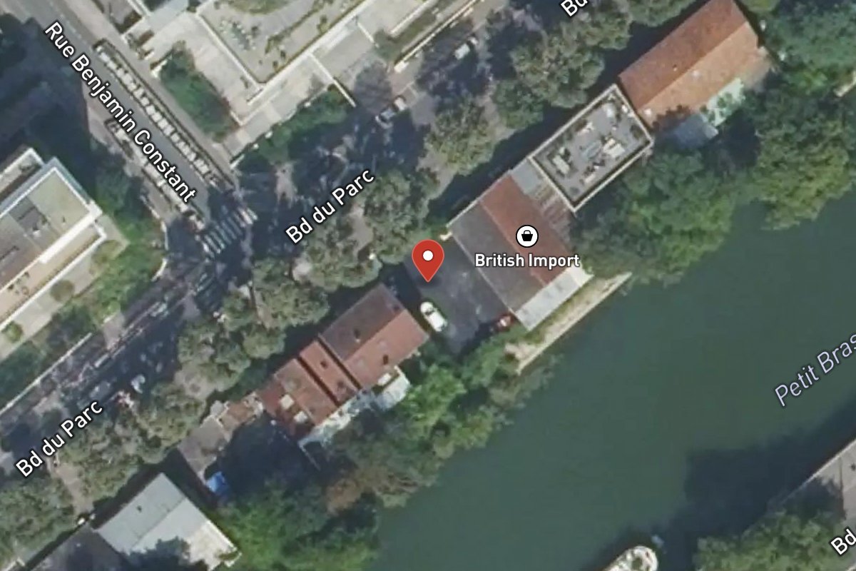 Vue satellite — 25 Boulevard du Parc