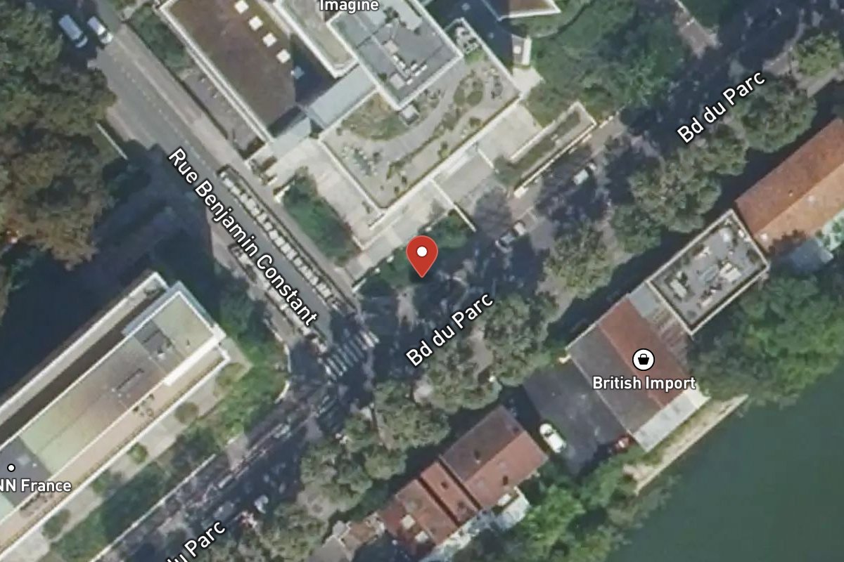 Vue satellite — 26 Boulevard du Parc
