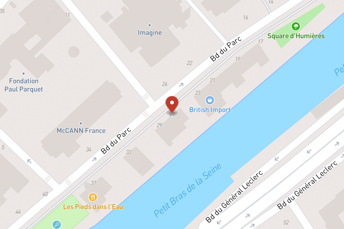 Plan de situation — 27 Boulevard du Parc