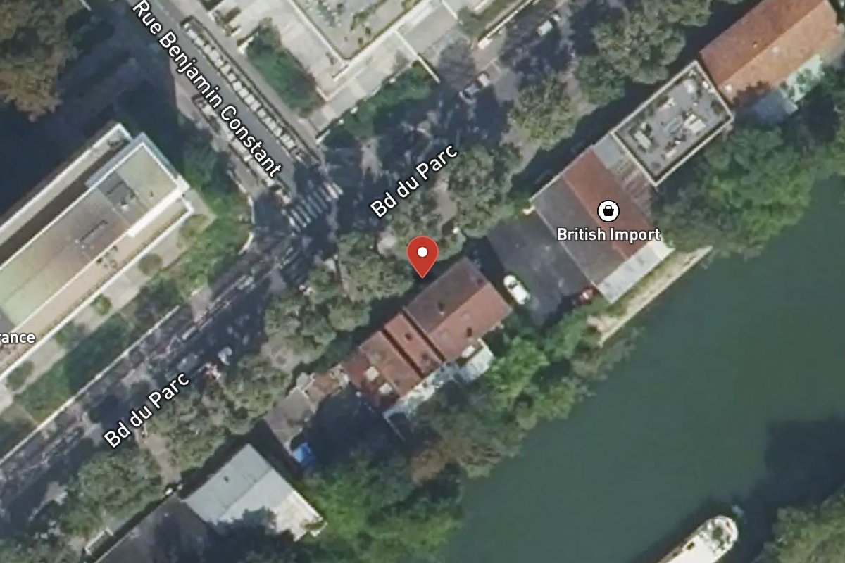 Vue satellite — 27 Boulevard du Parc