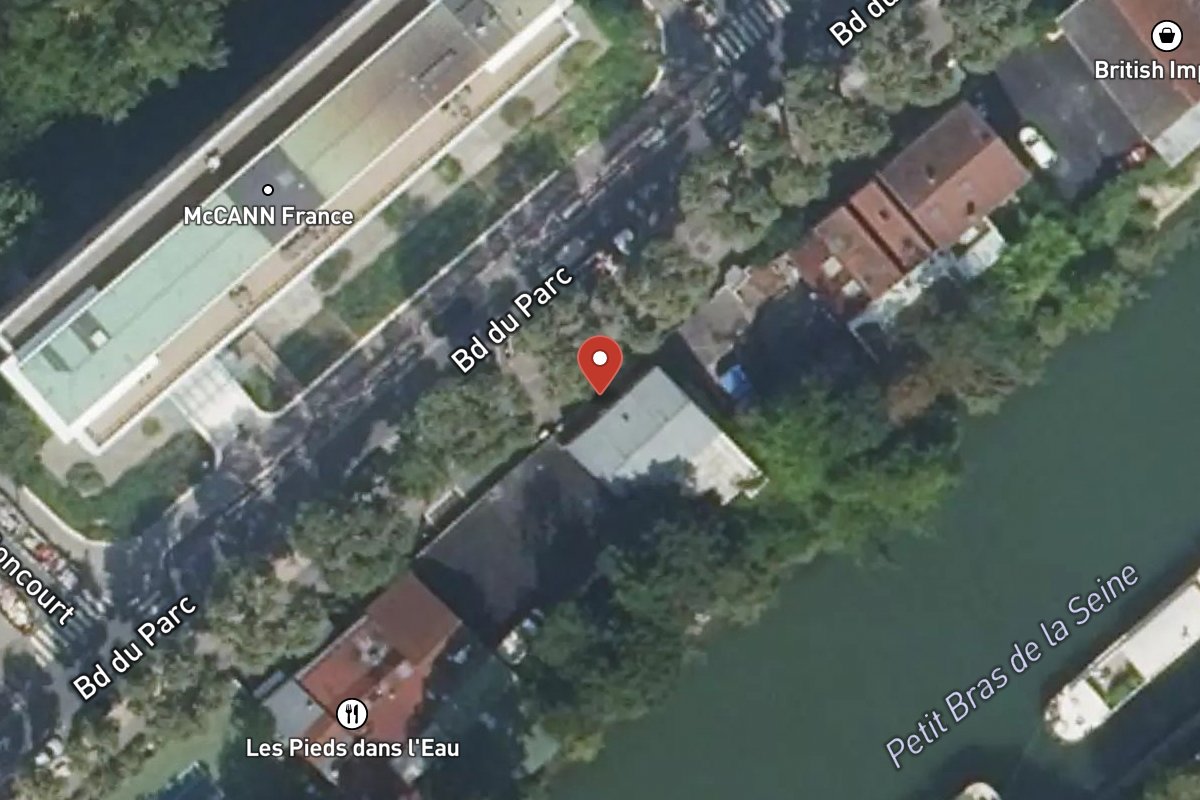 Vue satellite — 33 Boulevard du Parc