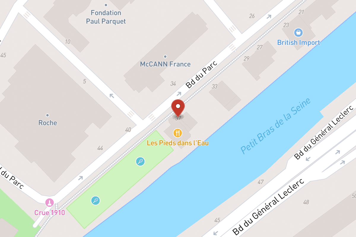Plan de situation — 37 Boulevard du Parc
