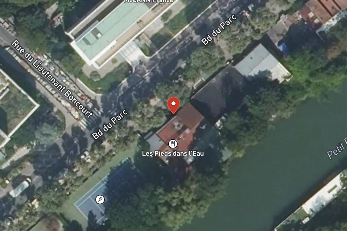 Vue satellite — 37 Boulevard du Parc